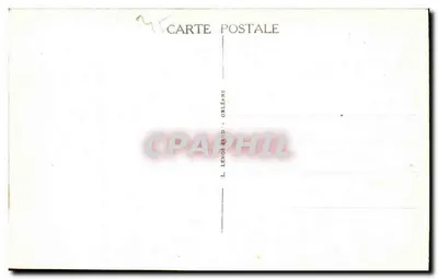 Orléans — Statua św. Jadwigi, autorstwa Foyatiera. Bas-reliefy Vital-Dubraya: św. Jadwiga umiera na stosie w Rouen. — Rewers
