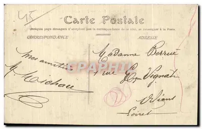 Montargis — Loing i Tivoli — Wydawca: Montargis, nr 8 — Rewers