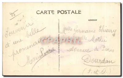 Cliviet — Brzegi rzeki Oire — Zamek w Quetonne — Rewers