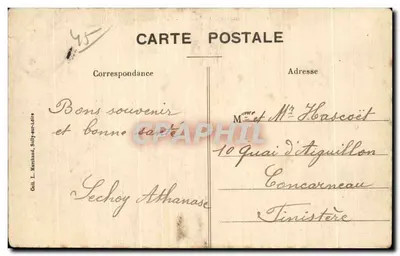 St-BENOIT-sur-LOIRE (Loiret) - Les Cheyrières — L. Marchand — Rewers