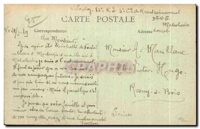 Malesherbes — Zbiornik na Essonne — Ch. B. nr 113 — Rewers