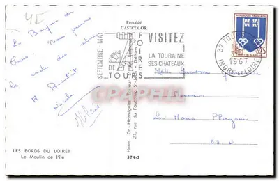A Moinha da Ilha — As Margens do Loiret — HARMONIOR — Verso