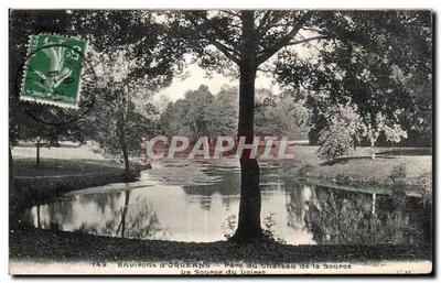 Aproximadamente de ORLÉANS — Parque do Castelo da Fonte — A Fonte do Loiret
