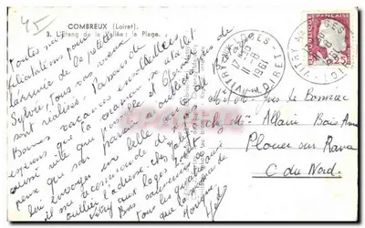Dzieci grające na wozach — Combroux (Loiret) — wydawca nieznany — Rewers