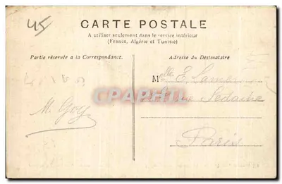 Briare (Loiret) — Urząd Miasta (zabytek) — Kolekcja Maison Beaumont — Rewers