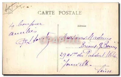 Briare (Loiret) — O Ponte-Canal (comprimento 662 m.) — Aberto à circulação em 16 de setembro de 1896 — Guillèmeau, fot. Briare — Verso