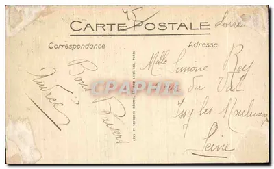 Saint-Denis-Jargeau (Loiret) — As Margens do Rio Loire — E. Guillot, foto Jargeau (Loiret) — Verso