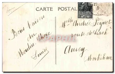 Orléans — A Place Albert 1er e a Gare — editor não identificado, n° 894 — Verso
