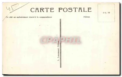 Orléans — A Casa da Concha — Orléans — Verso
