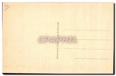 Rocamadour (Lot) — widok panoramiczny z wzniesienia — Le Lot Illustré n°1572 — Rewers