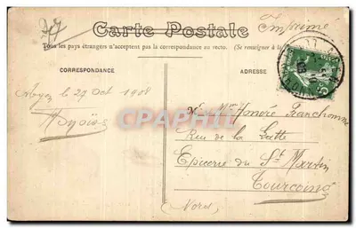 Agen - Acconciatura del Paese — M.G. — Fototipia Perret, Agen — Verso