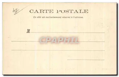 Agen — Prefektura, strona Parku — Phototypie Perret, Agen, n°57 — Rewers