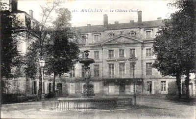 Aiguillon — O Castelo Ducal — Phototypie Perret, Agen