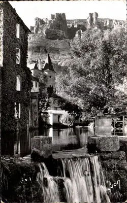 Florac (Lozère) — O rochedo de Rochefort e a queda do Pescador — Les Éditions d'Art