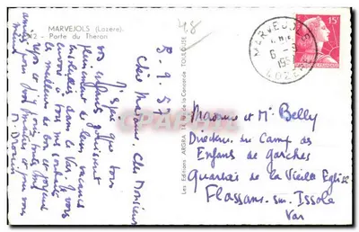 Porte du Théron — Argra — Les Éditions ARGRA — Verso