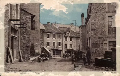 Bilhete postal antigo Lozere