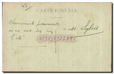 ROANNE — De oevers van het kanaal — De bruggen — 808 — Achterkant