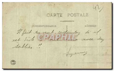 Roanne — Teatr — Pani Lafay Besacier, wyd. - Roanne — Rewers