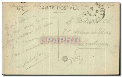 Roanne — Vista geral — editor desconhecido, n° 1372 — Verso