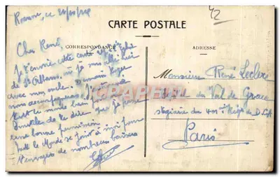 Saint-Alban - A Igreja — Nas proximidades de Roanne — Edição especial dos Magasins Aux Dames de France, n°47 — Verso