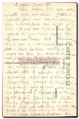 Roanne — Monument Populle — L. V. F. n°1470 — Achterkant