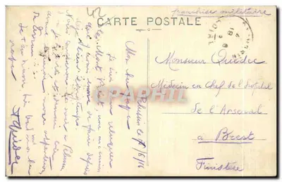 Monte Pilat — O Crêt de la Perdrix — editor Call. J. Zanghe, editor St-Mélan — Verso