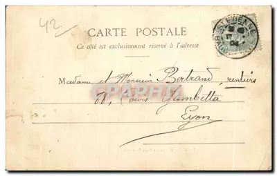 St-ÉTIENNE - Revue Place Sadi-Carnot — Édition Nouvelles Galeries St-Étienne — Verso