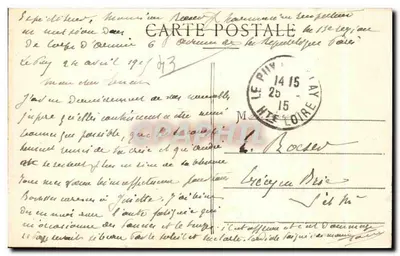Le Puy — Visão geral — Lib.-Imp. Badiou Amant — Verso
