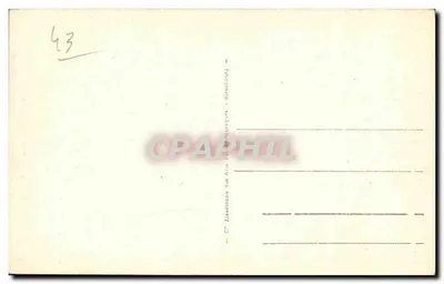 Le Puy - Interior de la Catedral — editor C. Albrecht & Cie, n°8 — Reverso