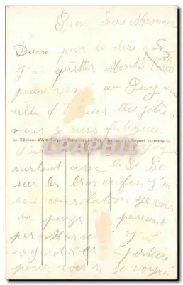 Pensja z Puy w Velay — Wydawnictwo Sztuki Merger Bremond, Puy (Loire) — Rewers