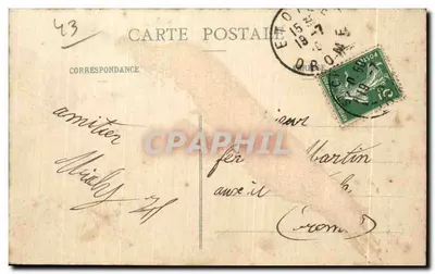 St-ÉTIENNE - Marengo - Prefektura — Wydawca: Norwalier Galeries, nr 27 — Rewers