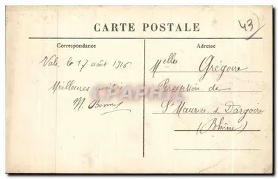 Le Puy - Vista média e a Cidade — Le Velay Illustré 5371 — Verso