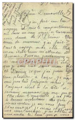 Le Puy — O Liceu de Menina — Y.M. — Verso