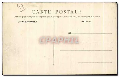 Le Puy (Haute-Loire) - Teatr — B.F., PARIS — Rewers