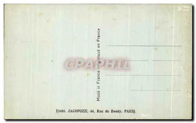 Illuminations de la Tour Eiffel — animées par les Etabl. JacopoZZi — Paris — Verso