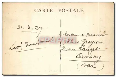 Chambéry — A Coluna dos Elefantes (de Boigne) — La Savoie Touristique — Verso