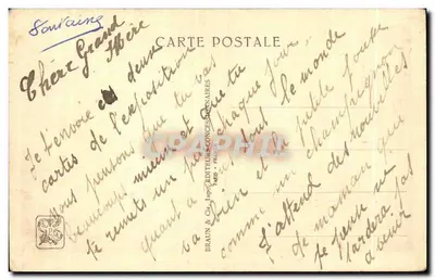 Pabellón del Camboya — Exposición Colonial Internacional — París 1931 — Reverso