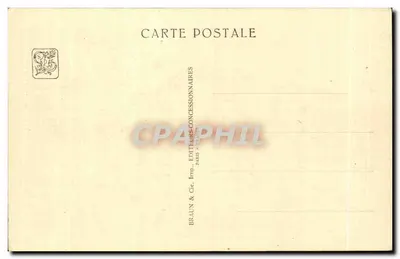 파리에서 열린 국제 식민지 박람회 — 1931년 5월-10월 — 브라운 & 시에, 파리 — 뒷면