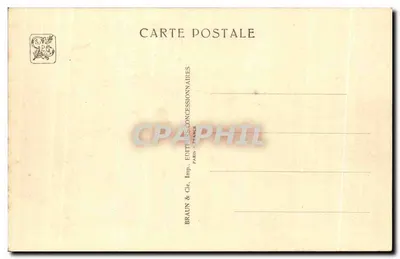 サラルベゾールの低浮彫 — 国際植民地博覧会 — パリ1934 — G. オリヴィエおよびd. G. ランバート、建築家 — 裏面