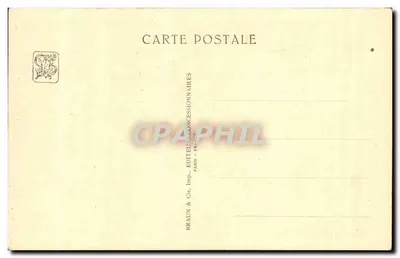 Exposição Colonial Internacional — Paris 1931 — Facha lateral do Palácio da A.O.F. — G. Olivier e J.G. Lambert, Archis — Verso