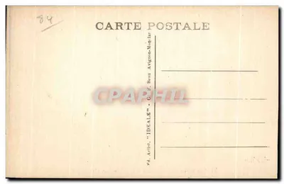 Orange — Le Cirque — Les Fouilles, état actuel — Idéale, Avignon — Rewers