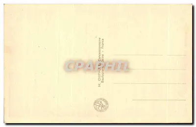 Exposición Internacional de París 1937 — Vista general tomada desde la Torre Eiffel — H. CHIPAUT, Concesionario Boulogne-sur-Seine — Reverso