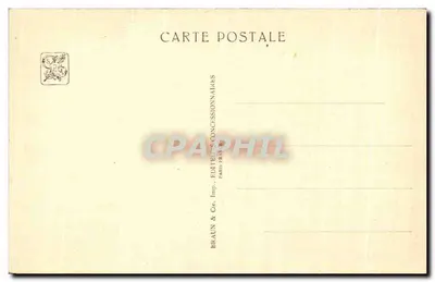吴哥窟庙宇 — 国际殖民博览会 — 巴黎1931 — 背面