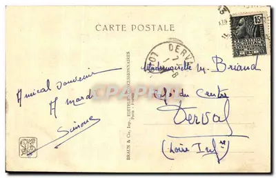 Entrada do Pavilhão da Índia Francesa — Os Elefantes de Jean Magrou — Exposição Colonial Internacional — Paris 1931 — Verso