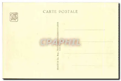 Pavilhão da Palestina — Exposição Colonial Internacional — Paris 1931 — Verso