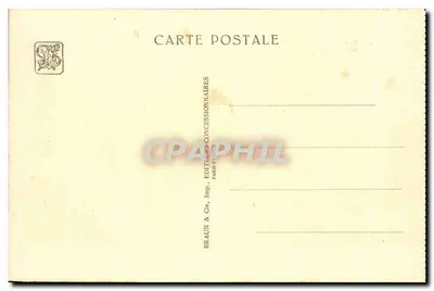 Pavillon de l'Annam — Seção da Indochina — Exposição Colonial Internacional Paris 1931 — Verso