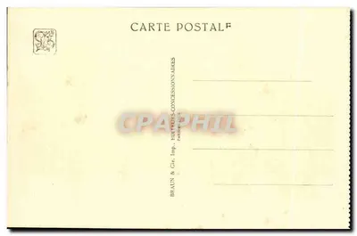 Templo de Angkor-Vat — Exposição Colonial Internacional — Paris 1931 — Blanche. Arches. — Verso