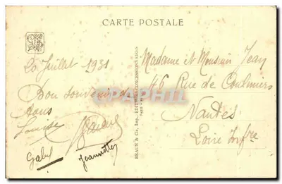 Angkor-Vat — Fachada principal — Exposição colonial internacional — Paris 1931 — Verso