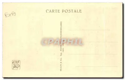 Temple d'Angkor-Vat — Galerie et Tour Nord-Est — Exposition Coloniale Internationale — Paris 1931 — Verso
