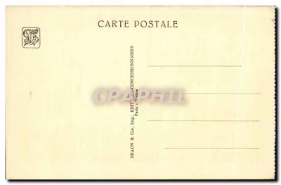 Sección Tunecina — Vista sobre la Plaza Pública — El Café Maure — Exposición Colonial Internacional, París 1931 — Reverso